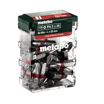 Metabo Caja de puntas PH2, SP, 25 piezas (626715000) · 626715000