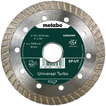 Metabo Disco de cortar de diamante SP - UT, 125x22,23 mm (628552000) · 628552000