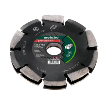 Metabo Disco de fresado de diamante 2, 125x18x22,23mm, "professional","UP", Universal (628298000) · 628298000