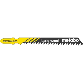 Metabo 25 hojas para sierra de calar "basic wood" 74/ 3,0 mm (623606000) · 623606000
