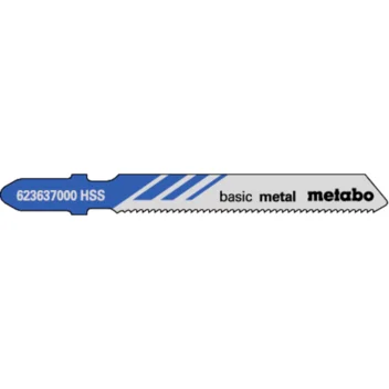 Metabo 25 hojas para sierra de calar "basic metal" 51/ 1,2 mm (623692000) · 623692000