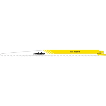 Metabo 5 hojas para sierras de sable "fast wood" 300 x 1,25 mm (628242000) · 628242000