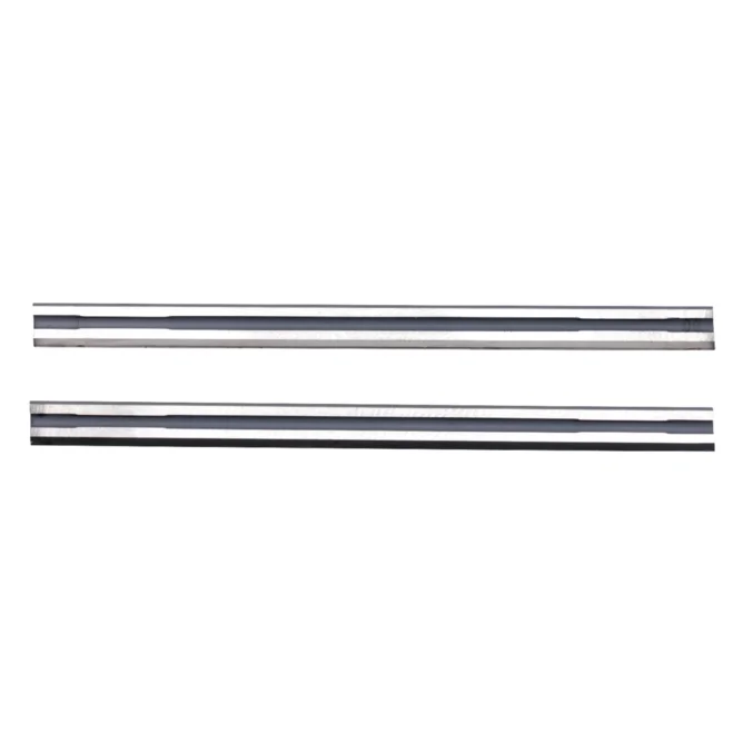 Lames Carbure Tungstène Pour Raboteuse Metabo HO 26-82 - 2 Ensembles (4 Lames) 82 X 5,5 X 1,1 Mm | Sans Plastique