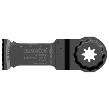 Metabo Hoja de sierra de precisión "Starlock Plus", Expert, carburo, 32 x 50 mm (626947000) · 626947000