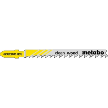 Metabo 5 hojas para sierra de calar "clean wood" 74 mm/progr. (623923000) · 623923000