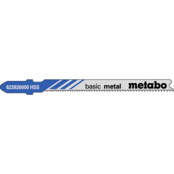 Metabo 5 hojas para sierra de calar "basic metal" 66 mm/progr. (623926000) · 623926000