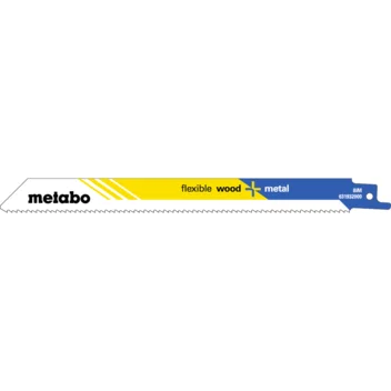 Metabo 200 hojas para sierras de sable "flexible wood + metal" 200 x 0,9 mm (625497000) · 625497000