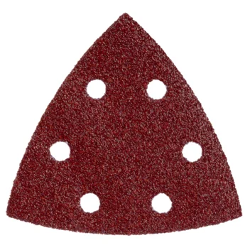 Metabo 5 hojas de lijar adhesivas 93x93 mm,P 40,mad+met,lijadoras triangulares (624940000) · 624940000