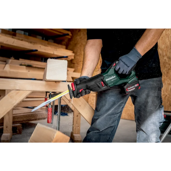 Metabo SSEP 18 LT pri delu