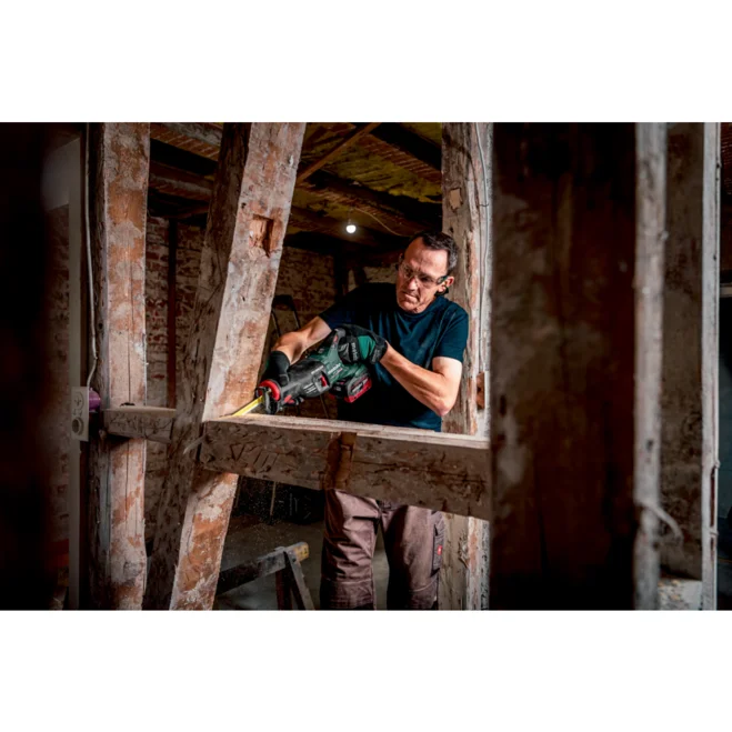 Metabo SSEP 18 LT BL pri delu