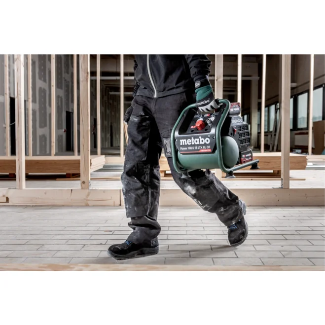 Metabo Power 160-5 18 LTX BL OF pri delu