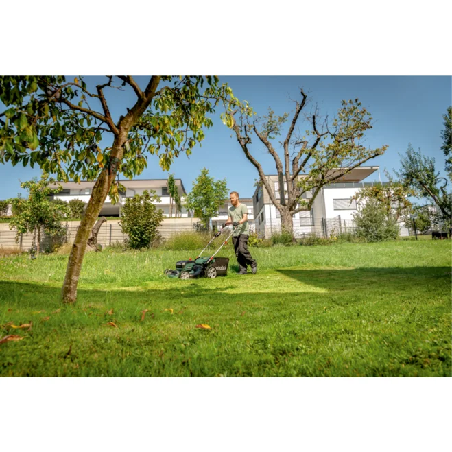 Metabo RM 36-18 LTX BL 46 zložljiv dizajn pri delu