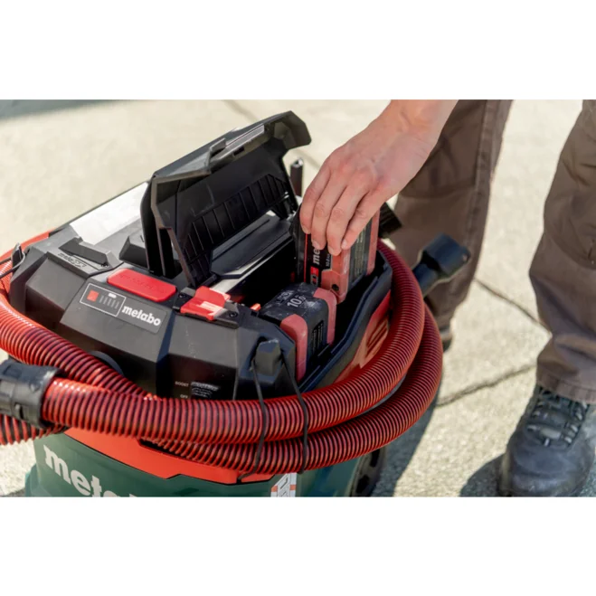 Metabo AS 36-18 L 20 PC-CC pri delu