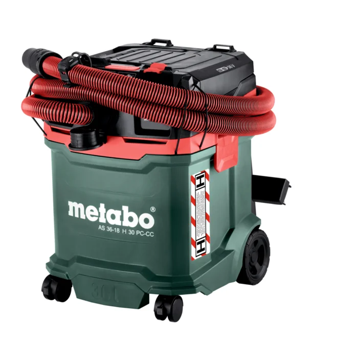 Metabo AS 36-18 H 30 PC-CC pri delu