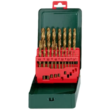 Metabo Estuche de brocas SP HSS-TIN, 19 piezas (627156000) · 627156000