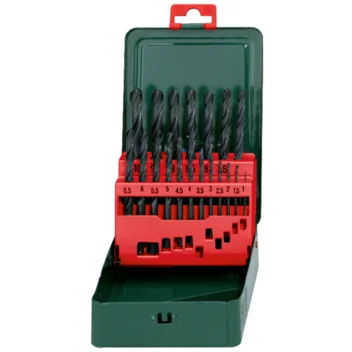 Metabo Estuche de brocas SP HSS-R, 19 piezas (627151000) · 627151000