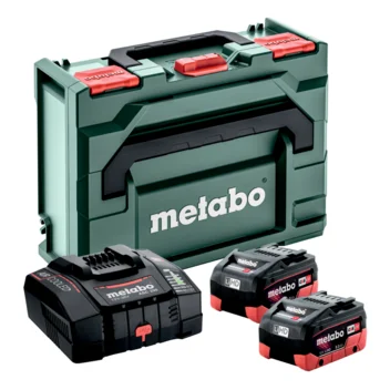 Metabo Set básico 2 x LiHD 8.0 Ah + ASC 290 + metaBOX 145 (685303000) · 685303000