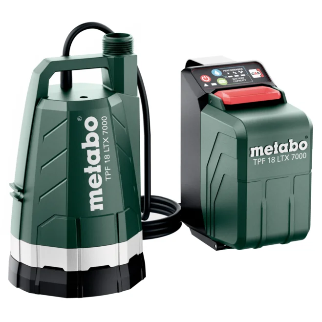 Metabo TPF 18 LTX 7000 (601748850) Bomba sumergible de batería · 601748850