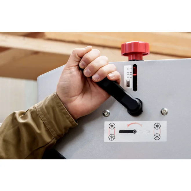 Metabo BAS 318 Precision WNB pri delu