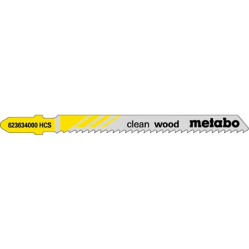 Metabo 25 hojas para sierra de calar "clean wood" 74/ 2,5 mm (623691000) · 623691000