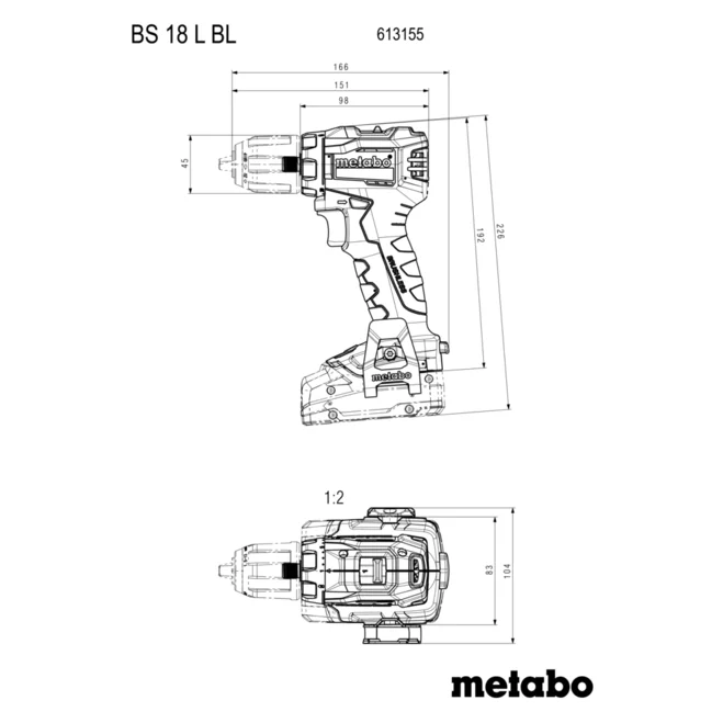 baterijski vrtalnik/ vijačnik Metabo