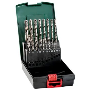 Metabo Estuche de brocas HSS-G, 19 piezas (627097000) · 627097000