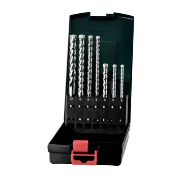 Metabo Juego de brocas SDS-plus P4P de 7 piezas (626245000) · 626245000